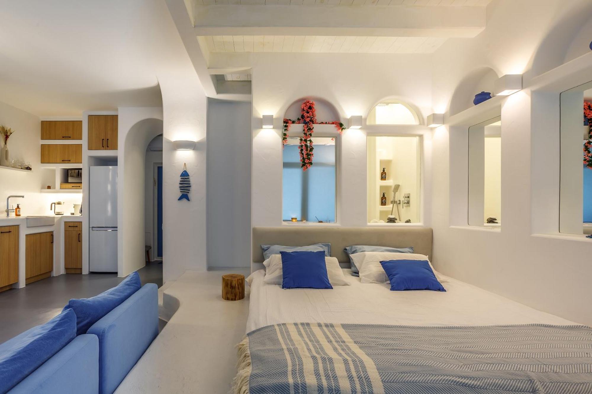 Anna Maria Santorini - Greek Suite & Large Sea Terrace Arcadia Odessa Eksteriør billede